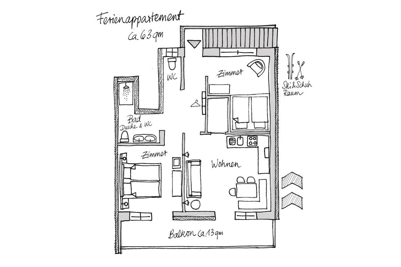 Ferienappartement Bergliebe Grossarl Extérieur photo